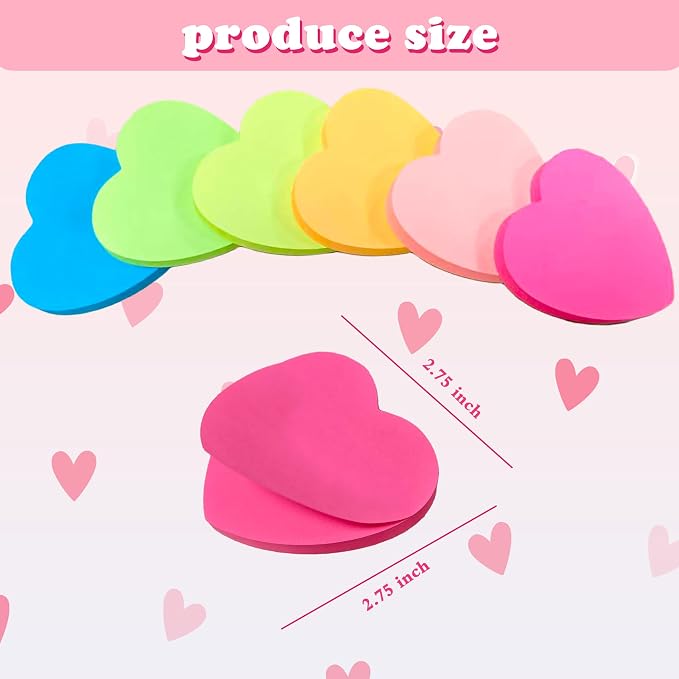 Heart Sticky Notes - Image 3