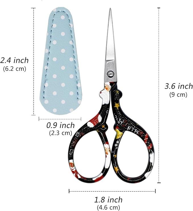 Scissors Small Sewing Scissors 3.6Inch Embroidery Scissor Small Precision - Image 2