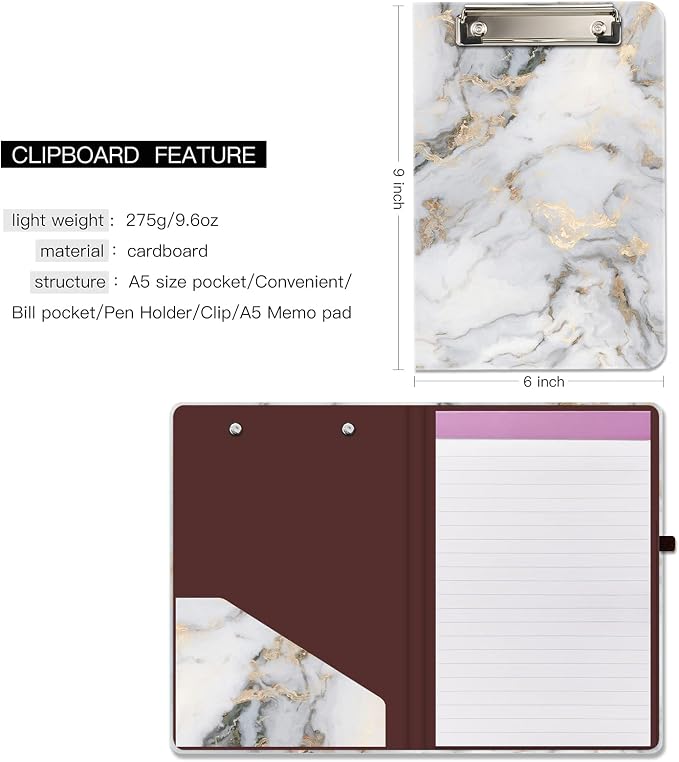 Hongri Mini Clipboard Folio - Image 3