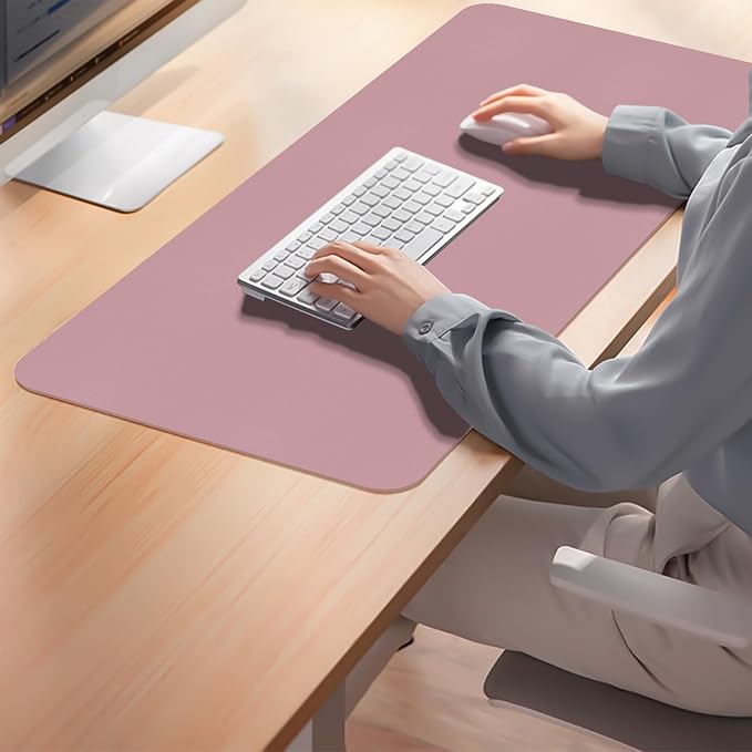 Non-Slip Desk Pad Mat, Leather Desk Mat - Image 4