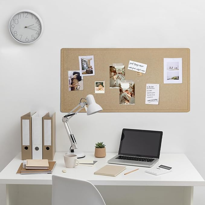 Lightomorrow Bulletin Board, 35 x 17 1/2 inches Felt Board - Image 3