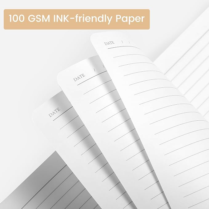 CAGIE Journals Notebooks for Women Men 2 Pack: Journaling Notebooks Journals - Image 3