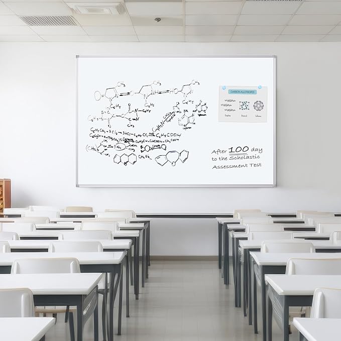 Maxtek White Board Dry Erase 72 x 48, Magnetic Dry Erase Whiteboard - Image 5