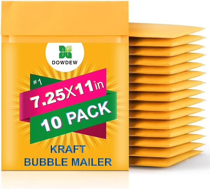 Kraft Bubble Mailers Mailing Packing Envelopes #1 by Unknown