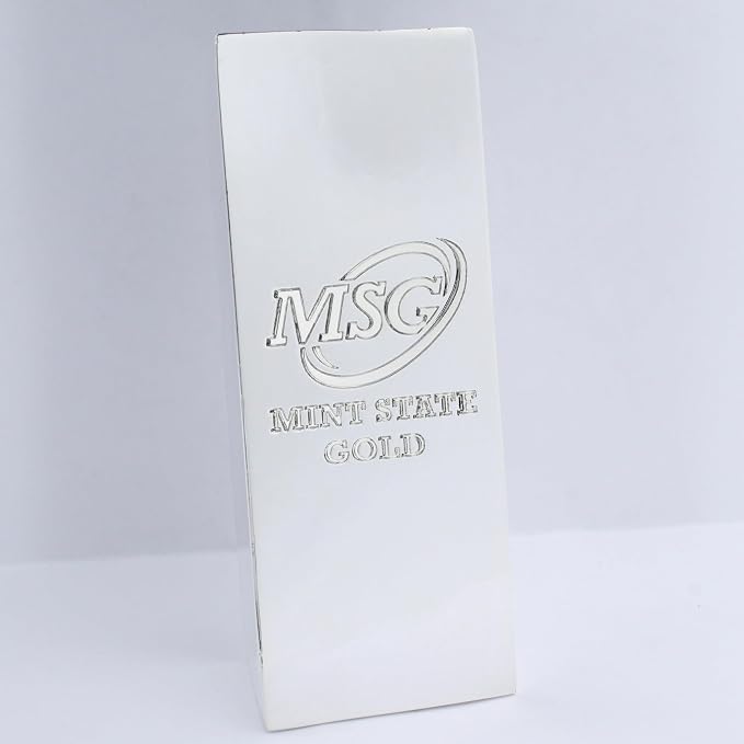 1 lb Silver Plated Bar .999 Pure Paperweight | Element Design - Image 3
