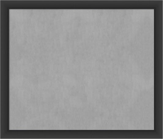 Amanti Art Black Framed Magnetic Board 45x53 Oversize Vision Board by AmantiArt