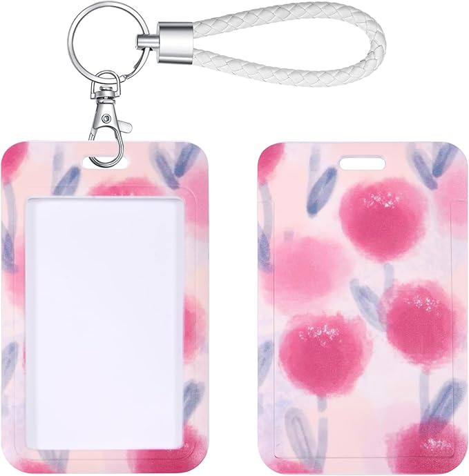 ID Card Badge Holder Key Chain by SHININGEYES