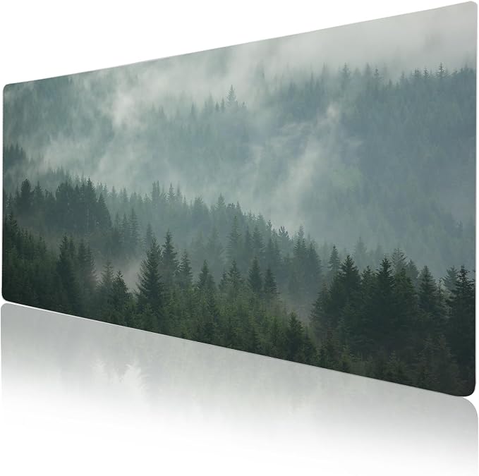 Colorful Star Large Mouse Pad, PU Leather Waterproof Desk Mat, Computer Gaming - Image 8