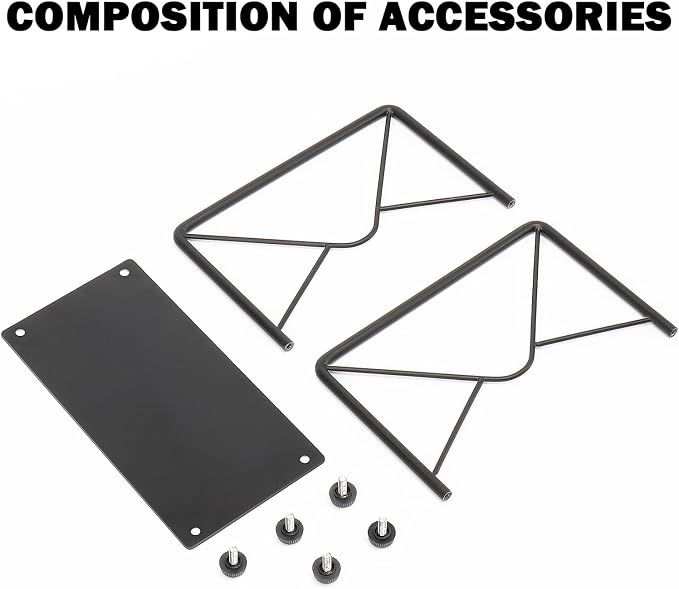 Modern Mail Holder for Home Office, Metal Letter Organizer Sorter for Desk - Image 9