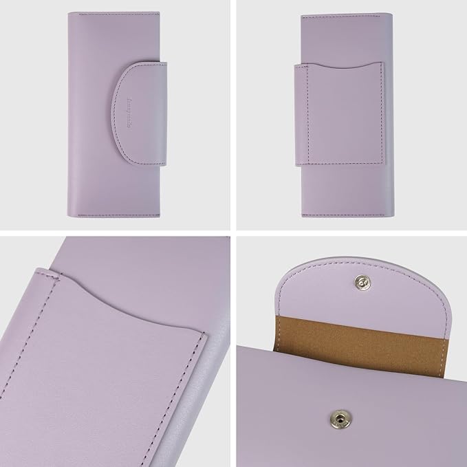 carrotez All-in-One Long Bifold 2-Tier PU Leather Wallet - Image 8