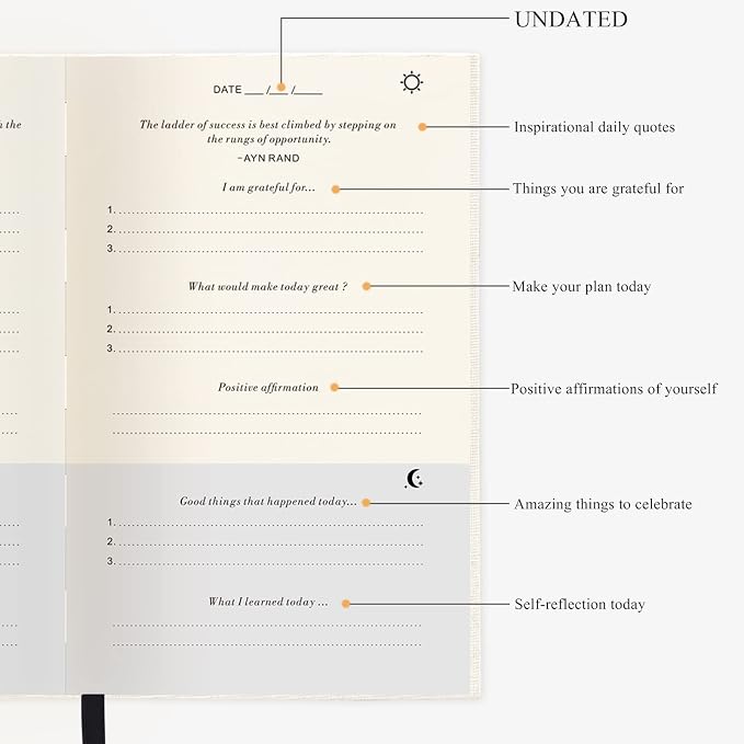 The Gratitude Journal for More Happiness, Affirmation & Reflection - Image 5