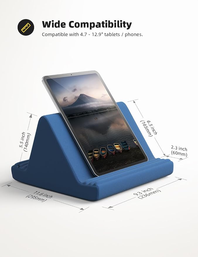 Lamicall Tablet Pillow Stand, Pillow Soft Pad - Image 5