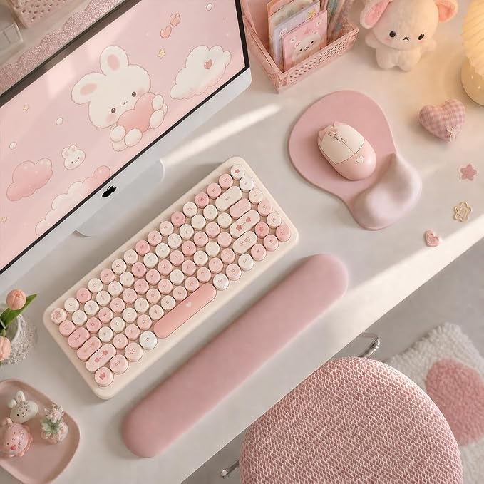 DEMON CHEST ErgoComfort Gel Wrist Rest Mouse Pad-Ergonomic Office Mousepad - Image 2