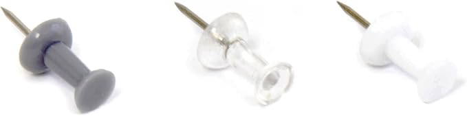 U Brands Push Pins, Steel Point - Image 2