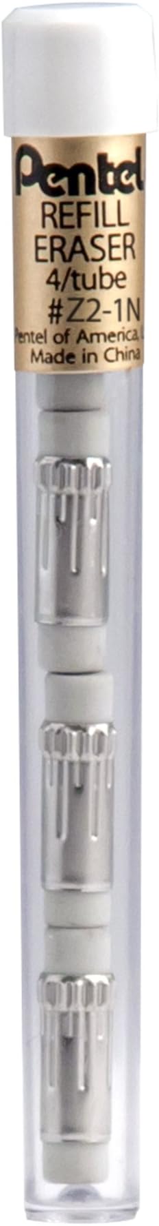 Pentel 399683 Refill Erasers White 12/Pack - Image 2