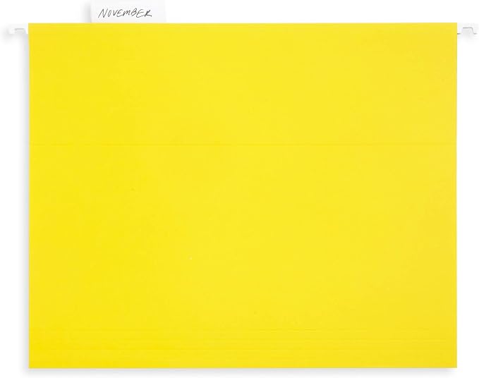 Blue Summit Hanging File Folders, Letter Size, 50 Per Box - Image 7