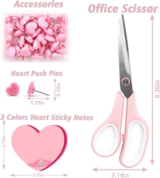 Pink Stapler and Tape Dispenser Set - Image 3