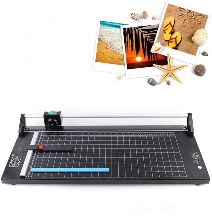 14-48Inch Hob Precision Rolling Cutter Rotary Photo Paper Rolling Cutter Trimmer Sharp Blade (24inch)-DeskLoop Office