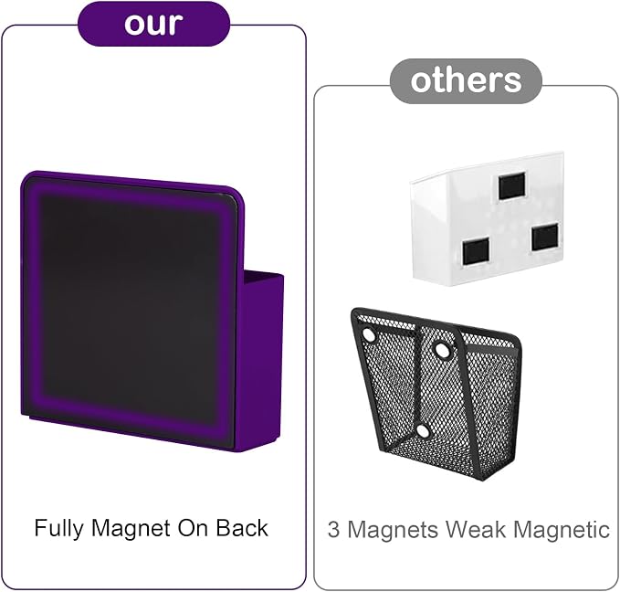 KITANIS Magnetic Pen Holder, 2 Pack Magnetic Dry Erase Marker Holder - Image 3
