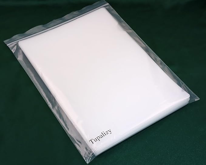 Tupalizy Clear Plastic File Document Folder Protector Organizer Transparent - Image 6