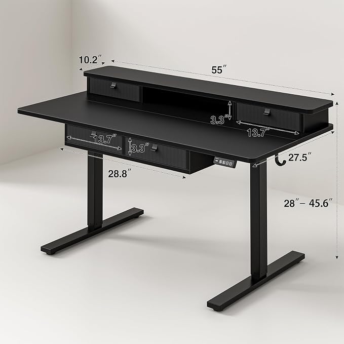 Grandder 55 x 28 inch Electric Standing Desk - Image 3
