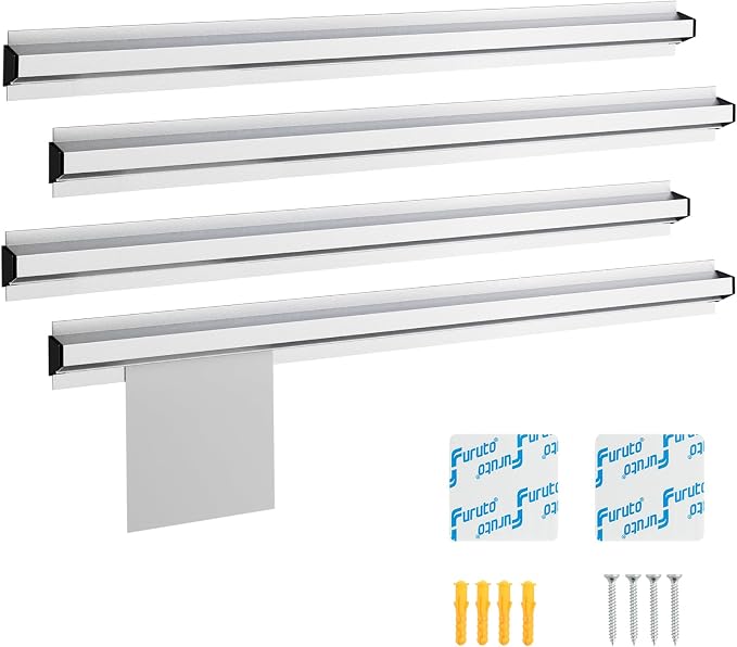 4 Pcs Restaurant Ticket Holder, Magnetic Note and Paper Holder by Unknown