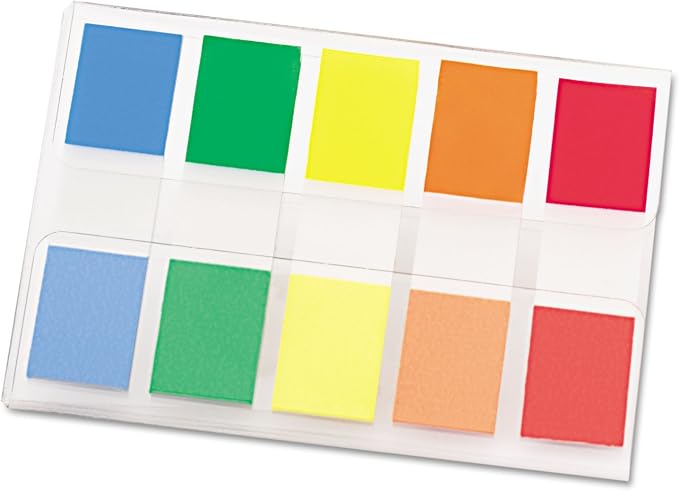 Post-it Flags in Portable Dispenser, 100 Flags/Pack, .47 in x 1.7 in, 20 Each - Image 4