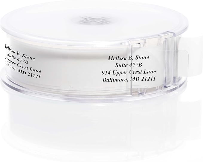 Clear Personalized Return Address Labels by ArtisticDirect