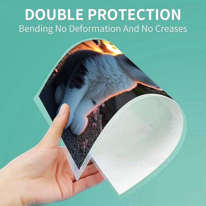 Laminating Sheets - 5Mil Thermal Laminating Pouches, 9"x11.5" Clear Laminate Sheets for Schedules, Menus, Certificates, Art Drawings, Round Corner, 2000 Pack-DeskLoop Office
