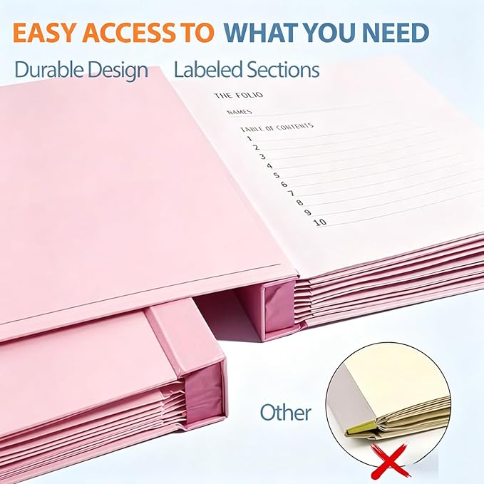 Important Document Organizer for Family Records, Home Filing System - Image 4