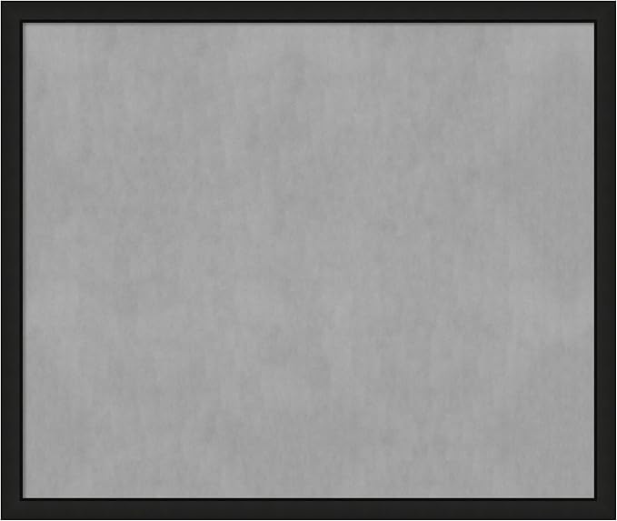 Amanti Art Black Framed Magnetic Board 43x51 Oversize Vision Board by AmantiArt