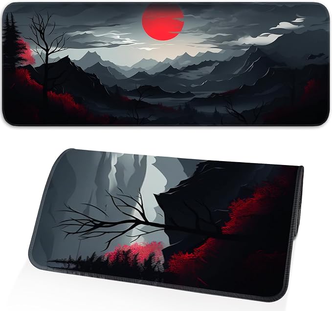 Gaming Mouse Pad, Non-Slip Rubber Bottom by Unknown