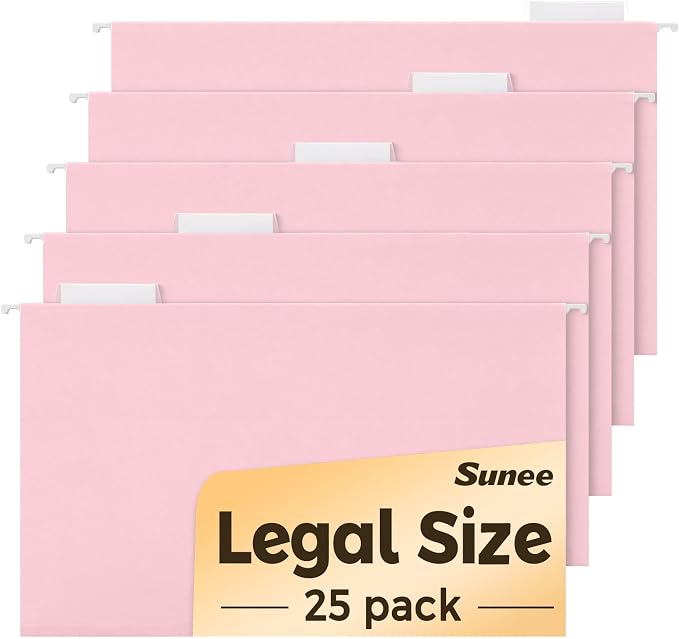 SUNEE Hanging File Folders Legal Size, Stay Organized by SUNEE