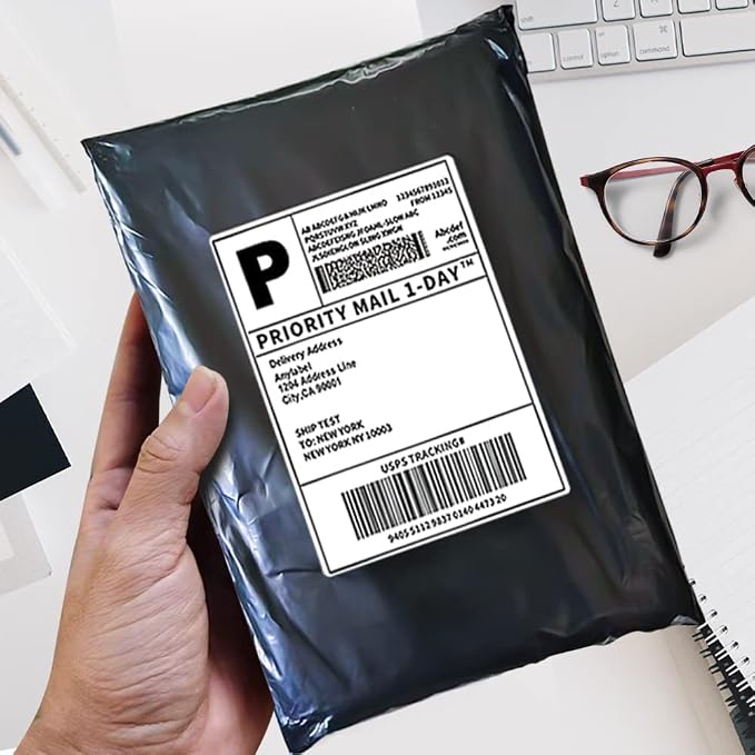 POLYSELLS 4000 pcs 10x13 Inches Black Poly Mailers Shipping Envelopes, Strong - Image 6