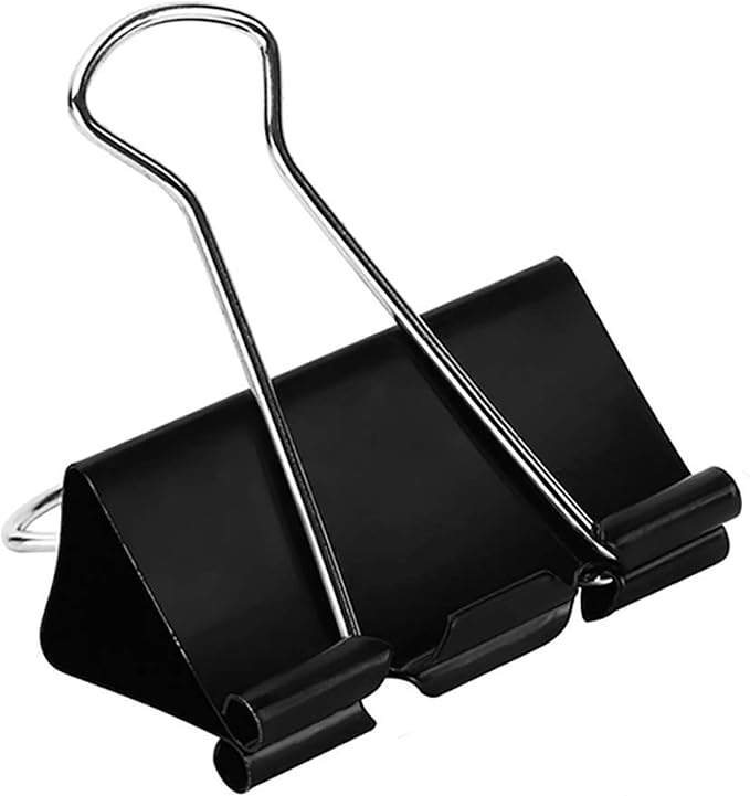 KTOJOY Extra Large Binder Clips 2 Inch, Big Paper Clamps by KTOJOY