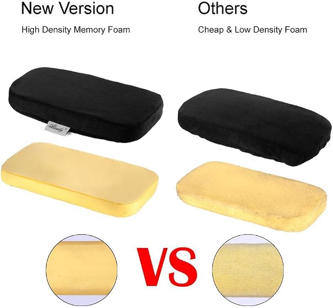 Aloudy Ergonomic Memory Foam Office Chair Armrest Pads, Comfy Gaming Chair Arm - Image 3