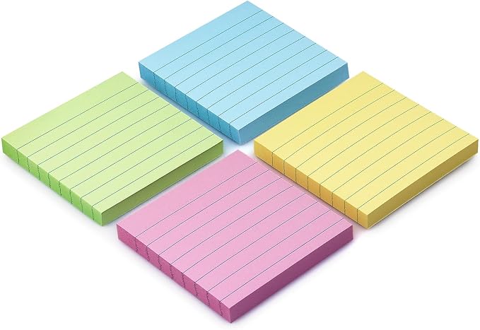 Lined Sticky Notes 3x3 Sticky Notes - Image 2