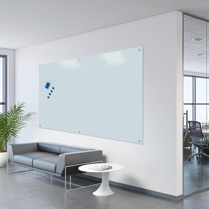 Magnetic Frosted Glass Whiteboard - Image 5