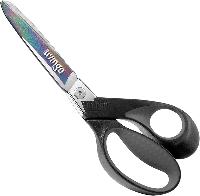 LIVINGO Industrial Scissors all Purpose: 9" Professional Heavy Duty Shears by LIVINGO