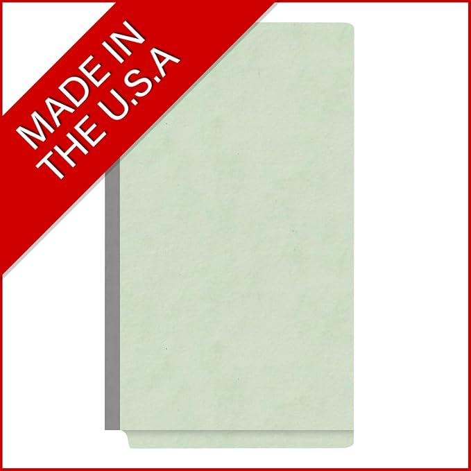 Ecom Folders Top Tab Pressboard Classification Folders | Legal Size 25 Pt Stock - Image 5