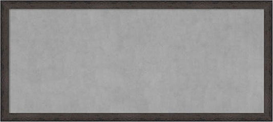 Amanti Art Black Framed Magnetic Board 23x51 Oversize Vision Board by AmantiArt