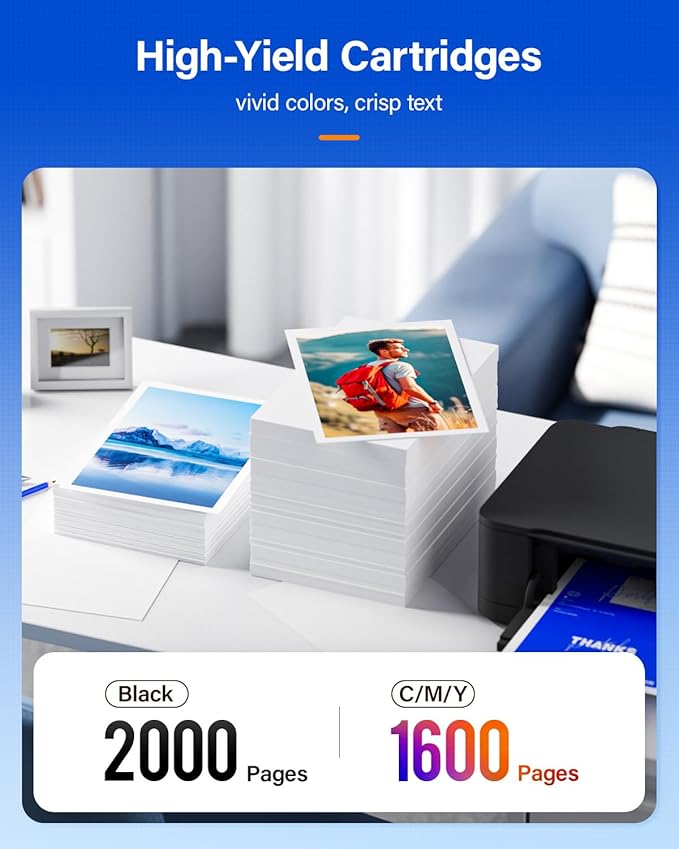 952XL Ink Cartridges Combo 4 Pack Replacement for HP 952 952XL Printers Ink Compatible HP Color Officejet Pro 7740 7720 8210 8216 8702 8710 8720 8740 8715 8725 8730 8700 7730 Black Cyan Magenta Yellow-DeskLoop Office