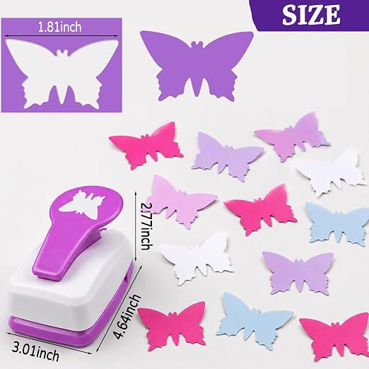 Paper Punch 1.8 Inch Butterfly Hole Punch - Image 5