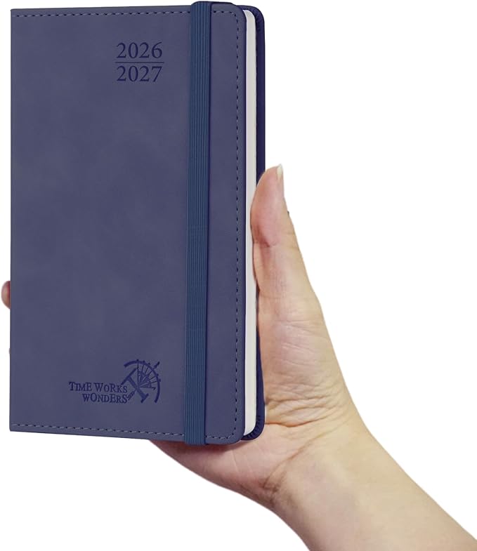 POPRUN 2026-2027 Pocket Planner Weekly and Monthly Academic Calendar by POPRUN