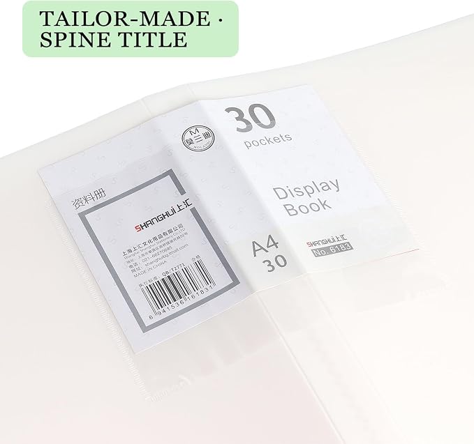 Tamaki Binder with Plastic Sleeves - Image 4