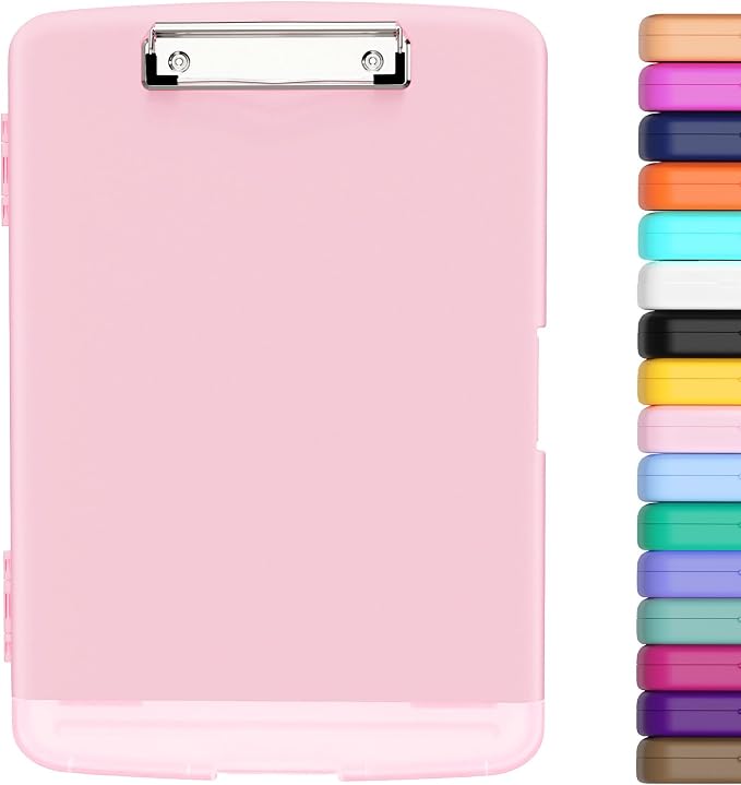 Hongri Clipboard with Storage with Pen Holder, Folder Nursing Clip Board 8.5 x by Hongri
