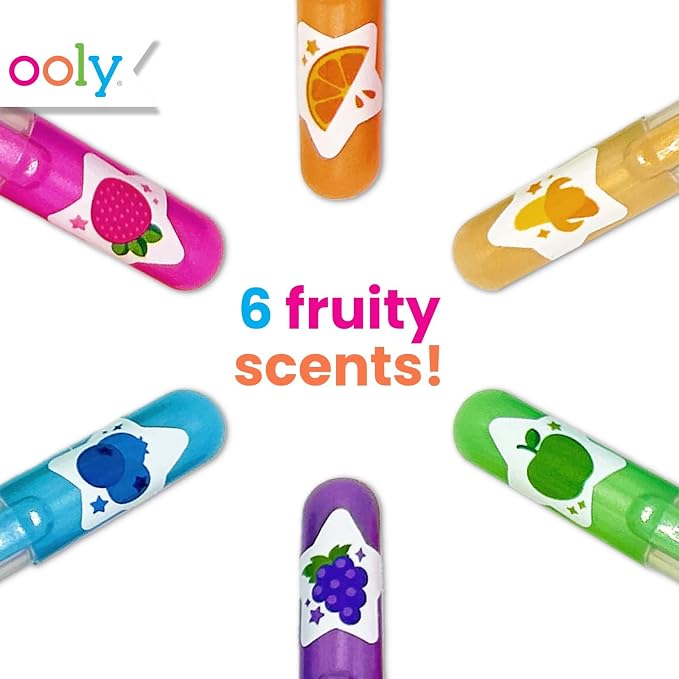 Ooly Yummy Yummy Scented Gel Pens Metallic Set of 6 - Image 7