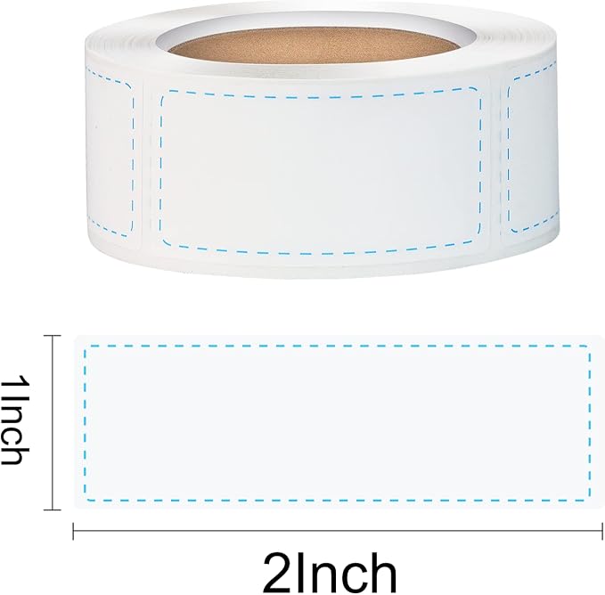 300pcs Removable Freezer Labels, Yoget 1 x 2 Inch Food Storage Stickers - Image 2