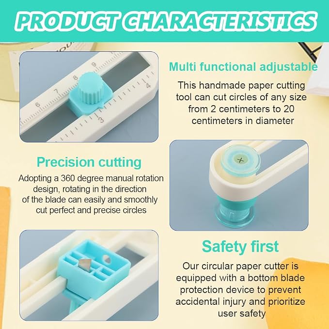Rotary Circle Cutter – 0.6"-4" Radius Knife - Image 5