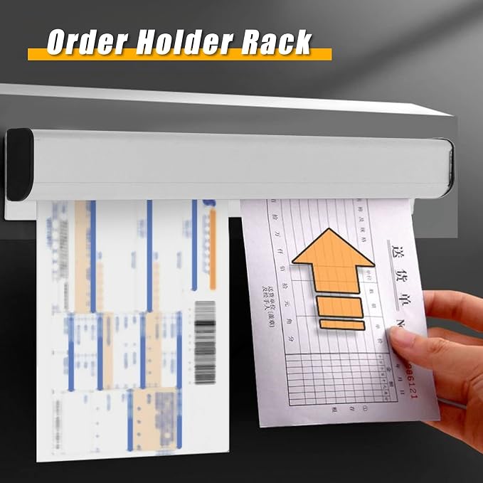 8.3 inch Restaurant Ticket Holder, Aluminum Ticket Rack Receipt Holder Spike - Image 6